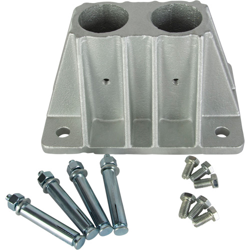 Mounting Pocket for Safety Gate Railing, Steel Southpoint Industrial Supply