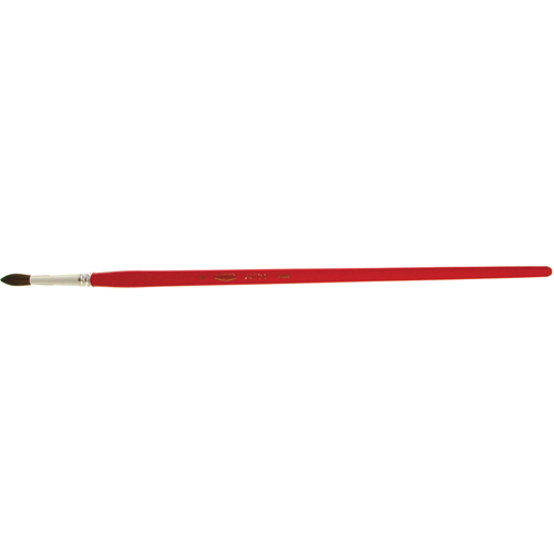 Pinceau de forme ronde pour marquage, Largeur de la brosse de 7/32", Soie de chameau, Manche &agrave; Bois Southpoint Industrial Supply