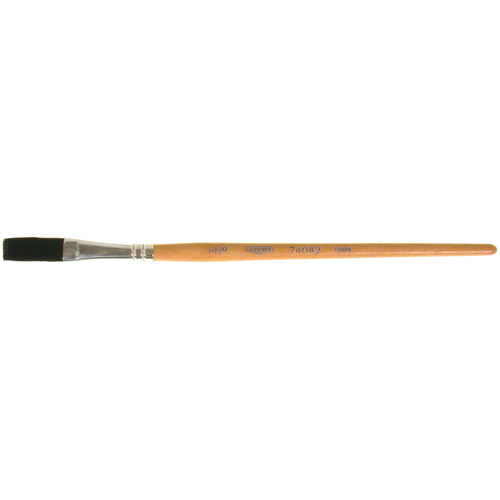One Stroke Paint Brush, 3/8" Brush Width, Ox Hair, Wood Handle Southpoint Industrial Supply