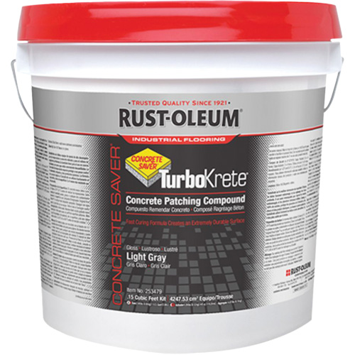 TurboKrete&reg; Concrete Patch Compound Kit, Grey Southpoint Industrial Supply