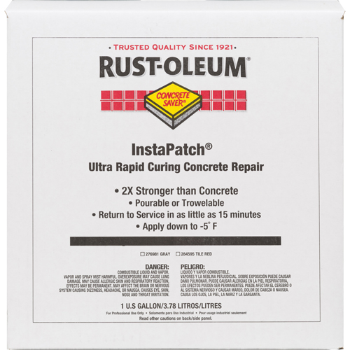 Concrete Saver&reg; InstaPatch&reg; Concrete Repair, Grey Southpoint Industrial Supply