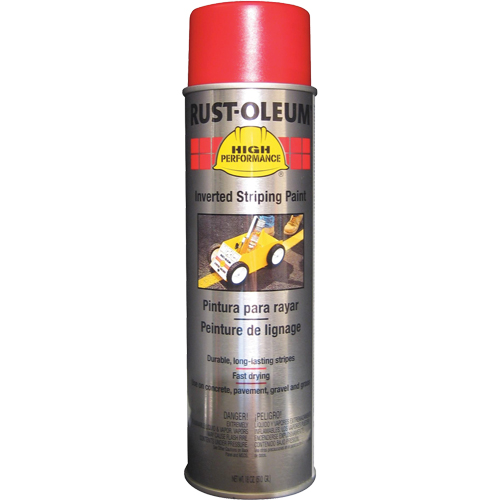 Peinture pour traçage de ligne invers&eacute;e System 2300, Rouge, 18 oz, Canette a&eacute;rosol Southpoint Industrial Supply