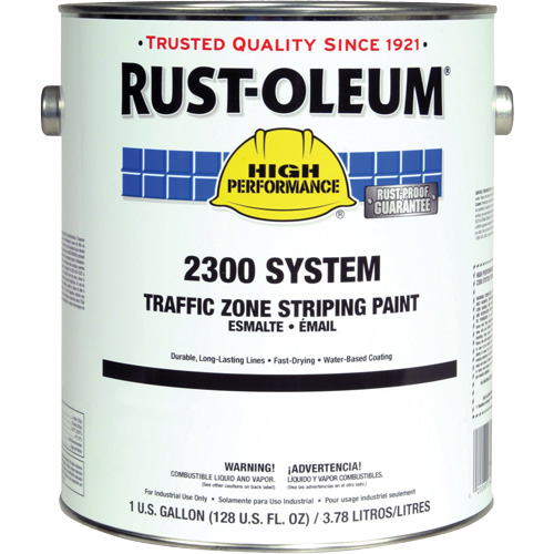 Peinture pour traçage de ligne pour zone de circulation System 2300, Jaune, 5 gal., Gallon Southpoint Industrial Supply