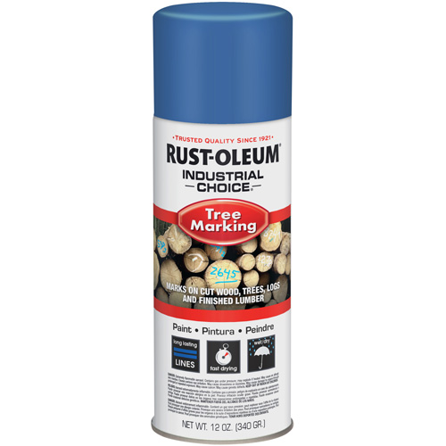 Industrial Choice T1600 Tree Marking Paint, Blue, 16 oz. Southpoint Industrial Supply