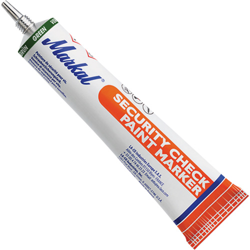 Security Check Paint Marker, 1.7 oz., Tube, Green Southpoint Industrial Supply