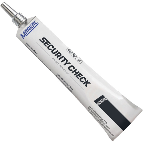 Marqueur de peinture de contr&ocirc;le de s&eacute;curit&eacute;, 1,7 oz, Tube, Noir Southpoint Industrial Supply
