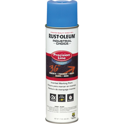 M1800 Water-Based Precision Line Marking Paint, 17 oz., Aerosol Can Southpoint Industrial Supply