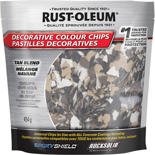 Pastilles de couleur d&eacute;coratives, 474 g, Sac, M&eacute;lange havane Southpoint Industrial Supply
