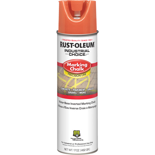 MC1800 System Precision Line Inverted Marking Chalk, Aerosol Can Southpoint Industrial Supply