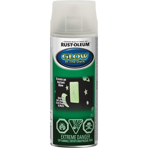 Specialty Glow-in-the-Dark Paint, Aerosol Can, Clear Southpoint Industrial Supply