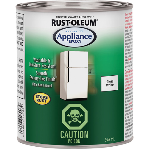 &eacute;poxyde pour &eacute;lectrom&eacute;nager sp&eacute;cialis&eacute;, 946 ml, Canette, Blanc Southpoint Industrial Supply