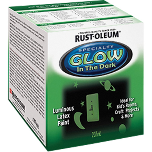 Specialty Glow-in-the-Dark Paint, 207 ml, Kit, Clear Southpoint Industrial Supply