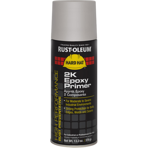 Appr&ecirc;t &eacute;poxydique 2K &agrave; haute performance en a&eacute;rosol du syst&egrave;me V2300, Gris, 13 oz, Canette a&eacute;rosol Southpoint Industrial Supply