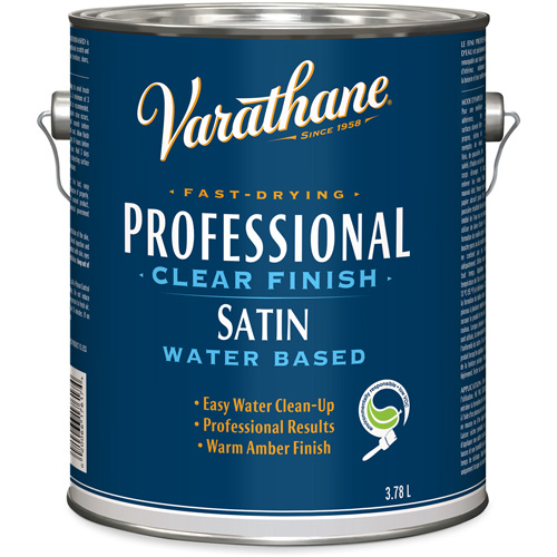 Varathane&reg; Professional Finish, 3.78 L, Clear, Satin Southpoint Industrial Supply
