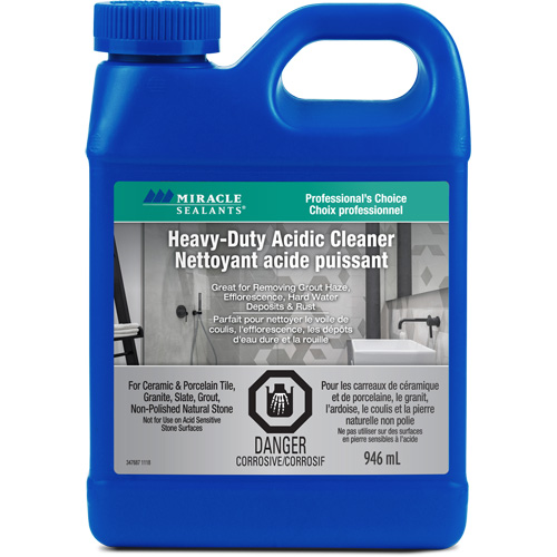 Miracle Sealants&reg; Heavy-Duty Acidic Cleaner, Jug Southpoint Industrial Supply