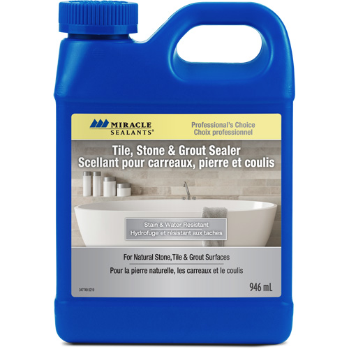 Miracle Sealants&reg; Tile, Stone & Grout Sealer, Jug Southpoint Industrial Supply