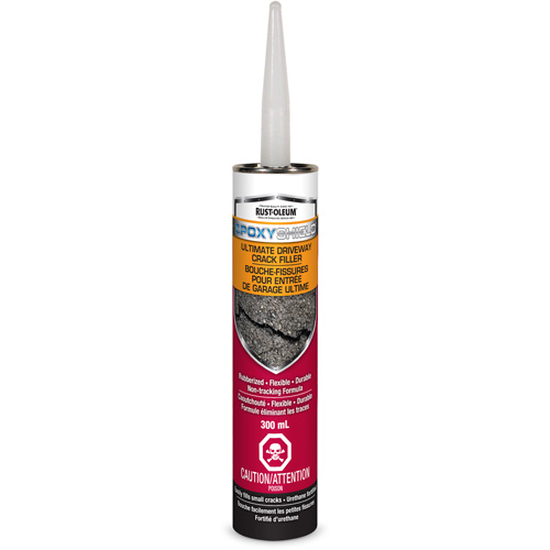 EpoxyShield&reg; Ultimate Driveway Crack Filler, Cartridge, Black Southpoint Industrial Supply