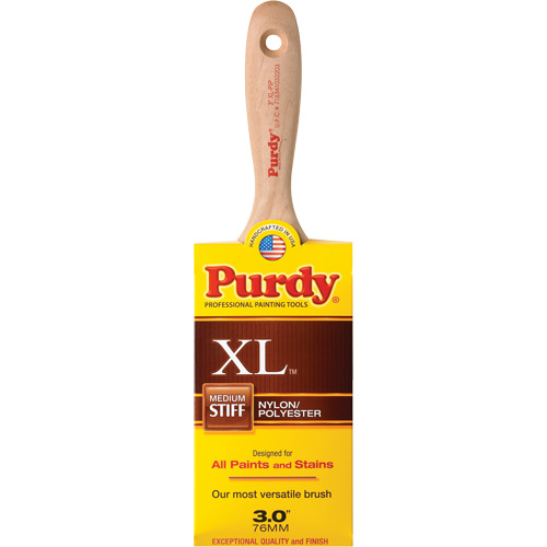 XL Pip Paint Brush, Poly/Nylon, Wood Handle, 3" Width Southpoint Industrial Supply