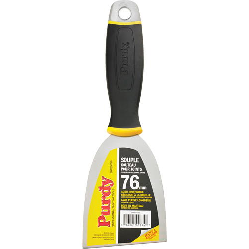 Couteau &agrave; joints de premi&egrave;re qualit&eacute;, Lame Acier inoxydable, Largeur 3", Manche Plastique Southpoint Industrial Supply