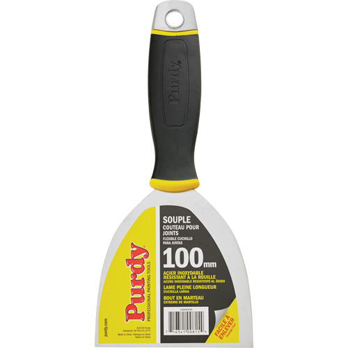 Couteau &agrave; joints de premi&egrave;re qualit&eacute;, Lame Acier inoxydable, Largeur 4", Manche Plastique Southpoint Industrial Supply