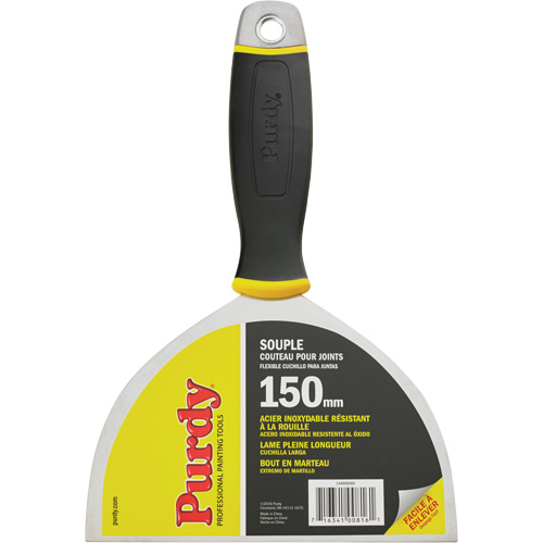 Couteau &agrave; joints de premi&egrave;re qualit&eacute;, Lame Acier inoxydable, Largeur 6", Manche Plastique Southpoint Industrial Supply