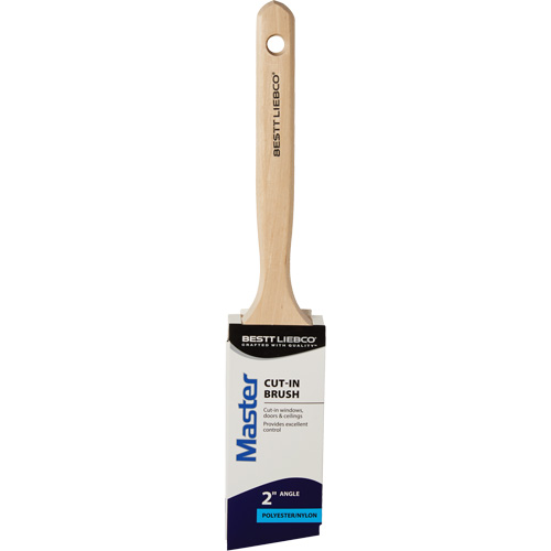 Brosse coup&eacute;e Master, Poly/nylon, Manche Bois, Largeur de 2" Southpoint Industrial Supply