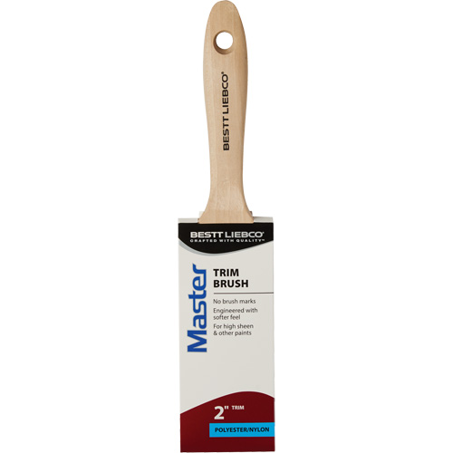 Pinceau pour garnitures Master, Poly/nylon, Manche Bois, Largeur de 2" Southpoint Industrial Supply
