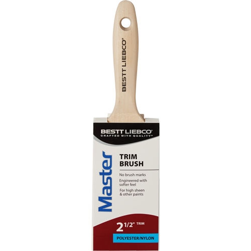 Pinceau pour garnitures Master, Poly/nylon, Manche Bois, Largeur de 2-1/2" Southpoint Industrial Supply