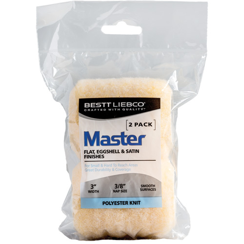 Master Trim and Traffic Roller Refill, 10 mm (3/8") Nap, 75 mm (3") L Southpoint Industrial Supply