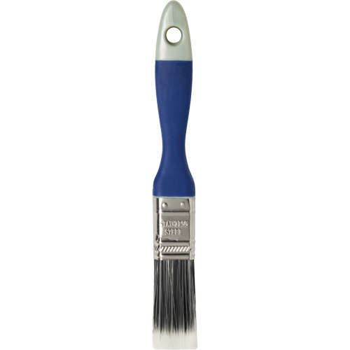 Quick Solutions Trim Brush, Polyester, Plastic Handle, 1" Width Southpoint Industrial Supply