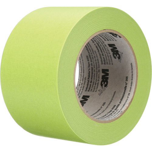 Industrial Painter's Tape 205, 72 mm (2-4/5") x 55 m (180'), Green Southpoint Industrial Supply