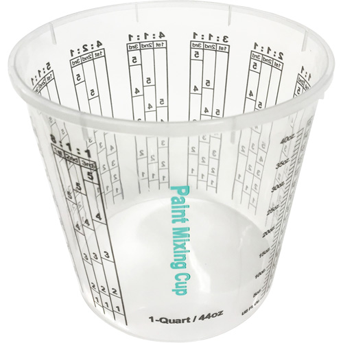 Plastic Paint Mixing Cup, 1.25 Litres Southpoint Industrial Supply