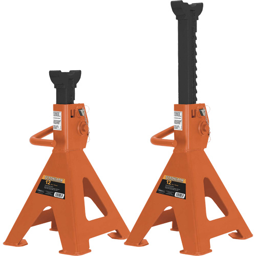 872B B&eacute;quilles de cric, Poign&eacute;e/rochet verrouillable, Capacit&eacute; de 12 tonne(s), 19-1/4" - 28-1/3" h Southpoint Industrial Supply