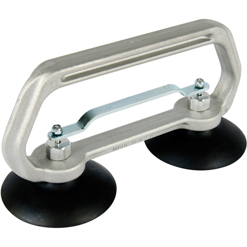 Appareils &agrave; ventouses - Ventouse double industrielle, 50 lb Capacit&eacute;, 4", Barre &agrave; tirer, 10" Longueur de la manche Southpoint Industrial Supply