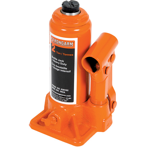 302A Cric-bouteille, 2 tonnes, Hydraulique &agrave; main, 12-1/2" Hauteur &eacute;lev&eacute;e Southpoint Industrial Supply