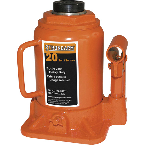 322A Bottle Jack, 20 Ton(s), 14-3/4" Raised Height Southpoint Industrial Supply