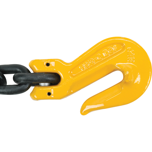 Chain Slings, 80 Chain, Double Legs, Oblong & Slip Hooks, 5/8" x 8' Southpoint Industrial Supply