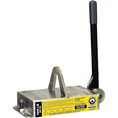 Creative Lift&reg; Magnets, 1500 lbs. (0.75 tons) Holding Cap., 14-3/4" L x 7-1/4" W x 6-3/4" H Southpoint Industrial Supply