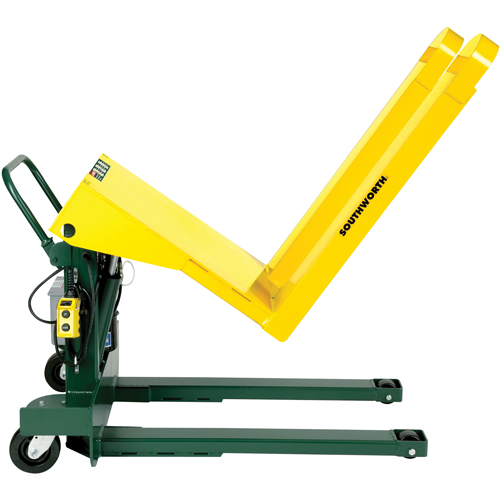 Portable Hydraulic E-Z Reach Tilter, 85° Tilt, 4000 lbs. Capacity, 40" L x 25-1/2" W Southpoint Industrial Supply