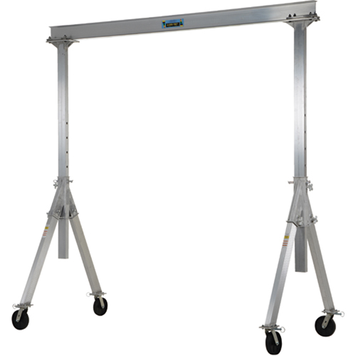 Adjustable Height Gantry Crane, 12' L, 2000 lbs. (1 tons) Capacity Southpoint Industrial Supply