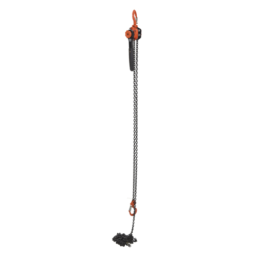 Mini palan &agrave; levier, Lev&eacute;e 15', Cabacit&eacute; 1000 lb (0,5 tonne), Chaîne en Acier Southpoint Industrial Supply
