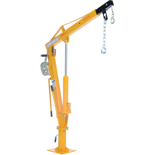 Winch Operated Truck Jib Crane, 1000 lbs. (0.5 tons) Capacity, 86-1/2" Max. Clearance Southpoint Industrial Supply
