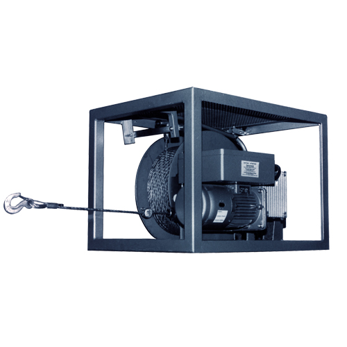Palan &eacute;lectrique &agrave; c&acirc;ble d'acier avec enrouleur Gripwinch Southpoint Industrial Supply