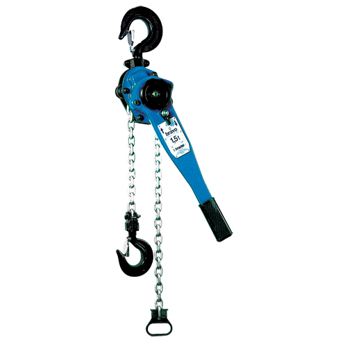 Palan &agrave; chaîne &agrave; levier Bravo, Lev&eacute;e 15', Cabacit&eacute; 1000 lb (0,5 tonne), Chaîne en Calibre 80 Southpoint Industrial Supply