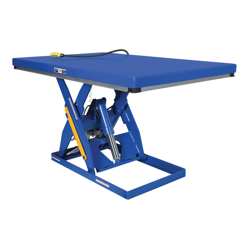 Hydraulic Scissor Lift Table, Steel, 72" L x 48" W, 3000 lbs. Cap. Southpoint Industrial Supply