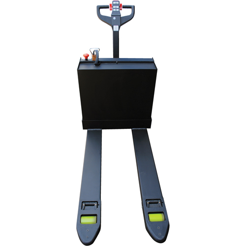 Fully Powered Electric Pallet Truck With  Stand-On Platform, 4500 lbs. Cap., 48" L x 30.25" W Southpoint Industrial Supply