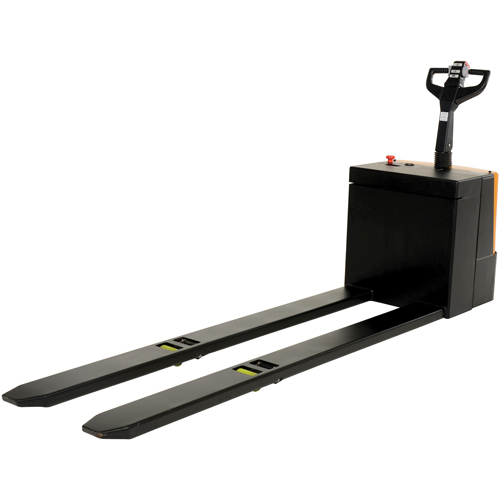 Transpalette &eacute;lectrique motoris&eacute; a/plateforme &agrave; conducteur debout, Capacit&eacute; 4500 lb, 96" lo x 30" la Southpoint Industrial Supply