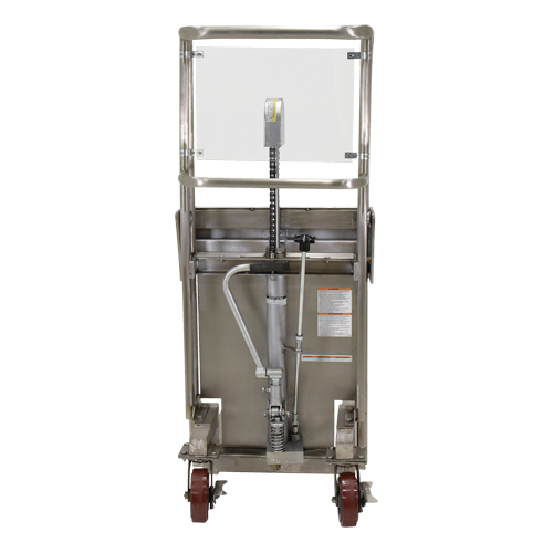 Gerbeur Hefti-Lift, M&eacute;canisme Pompe au pied, Capacit&eacute; de 450 lb, Levage max de 45-5/8" Southpoint Industrial Supply