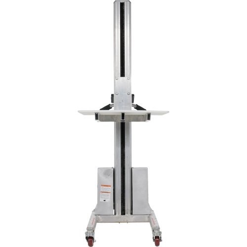 Quick Lift Stacker, Electric Operated, 175 lbs. Capacity, 57" Max Lift Southpoint Industrial Supply