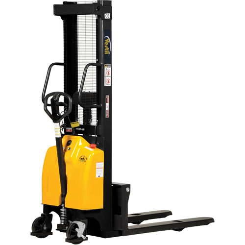Gerbeur pour chariot &eacute;l&eacute;vateur, Fonctionnement &eacute;lectrique, Capacit&eacute; 2000 lb, Lev&eacute;e max 118" Southpoint Industrial Supply